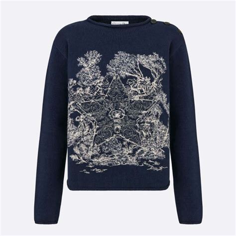 dior embroidered sweater|dior jumper women.